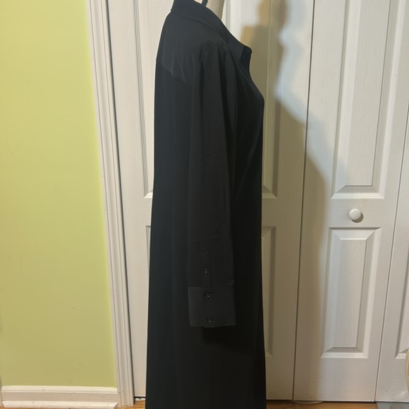 Madewell Black Long Sleeve Maxi Dress - Picture 3 of 7